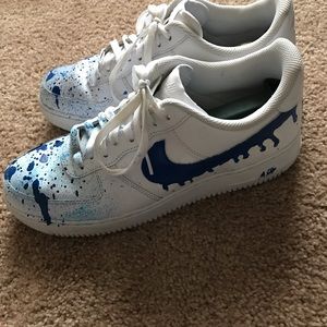 Nike Shoes - Nike Air Force 1 customized size 10 Nike Shoes - Nike Air Force 1 customized size 10